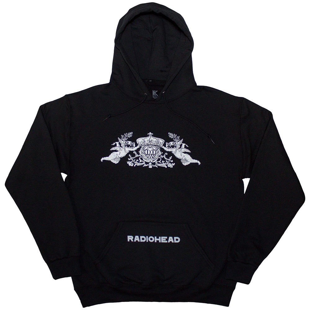 Radiohead - Bearhead Crest Hoodie - Black